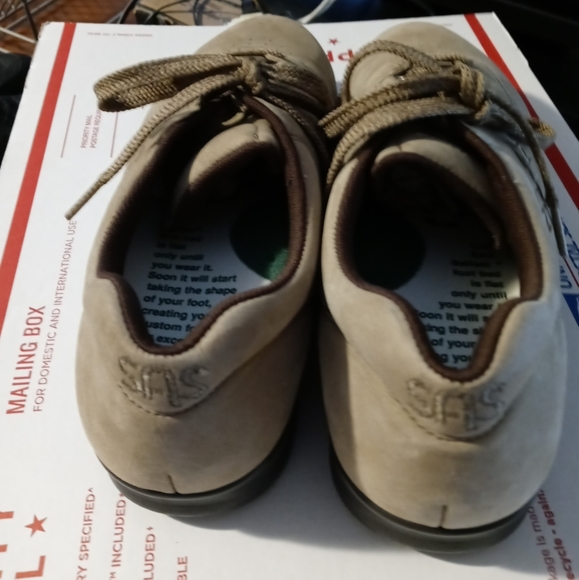 SAS Free Time Sage Suede Comfort Walking Shoe 8W,Like 🆕New!Gift It.👞👞 - Picture 7 of 13